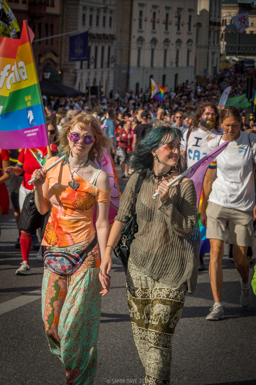 Looking at life through lenses of every colour at Stockholm Pride Festival 2026.