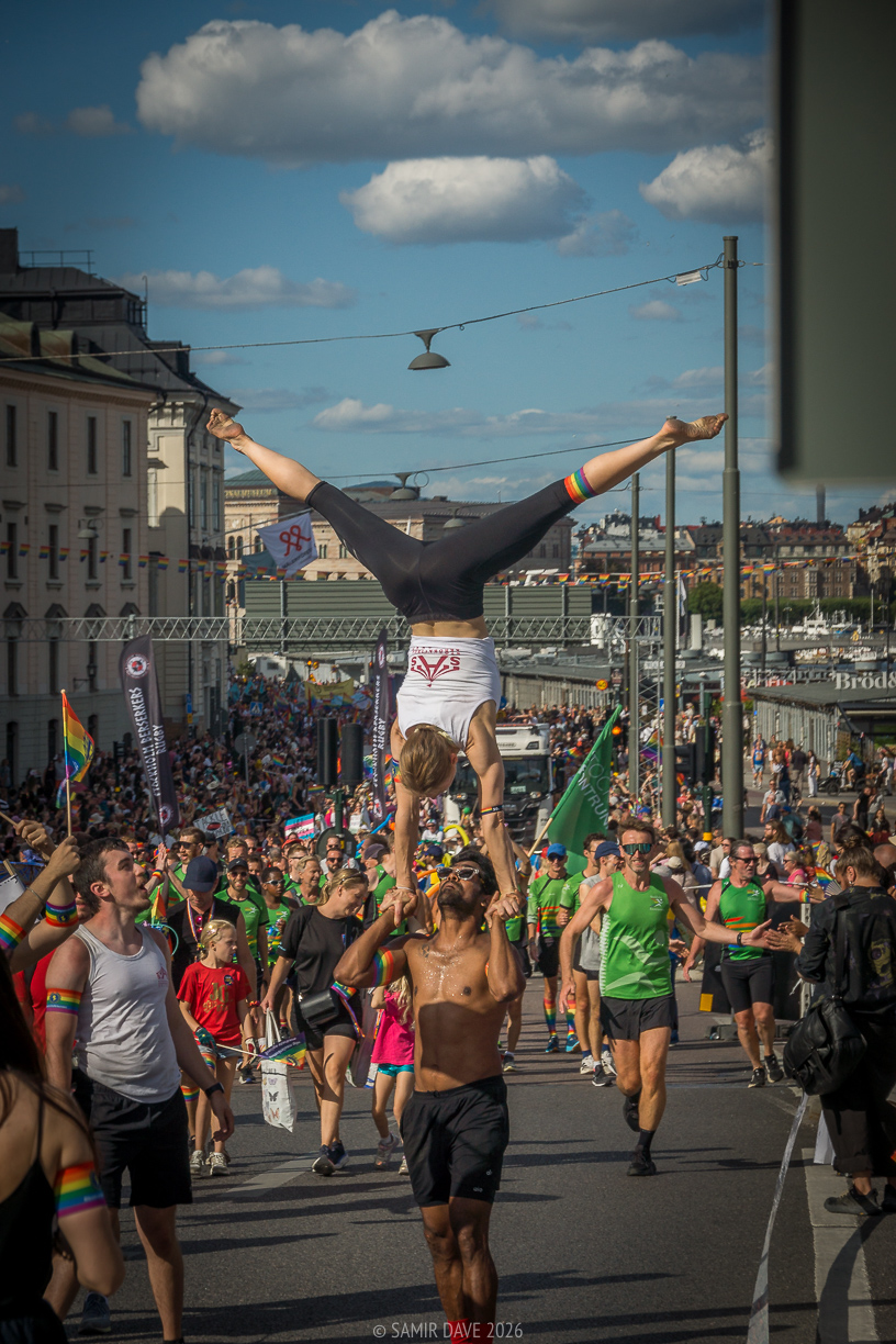 Upside down or not, love is love at Stockholm Pride Festival 2026.